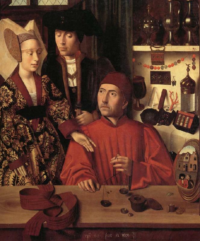 Petrus Christus St.Eligius china oil painting image